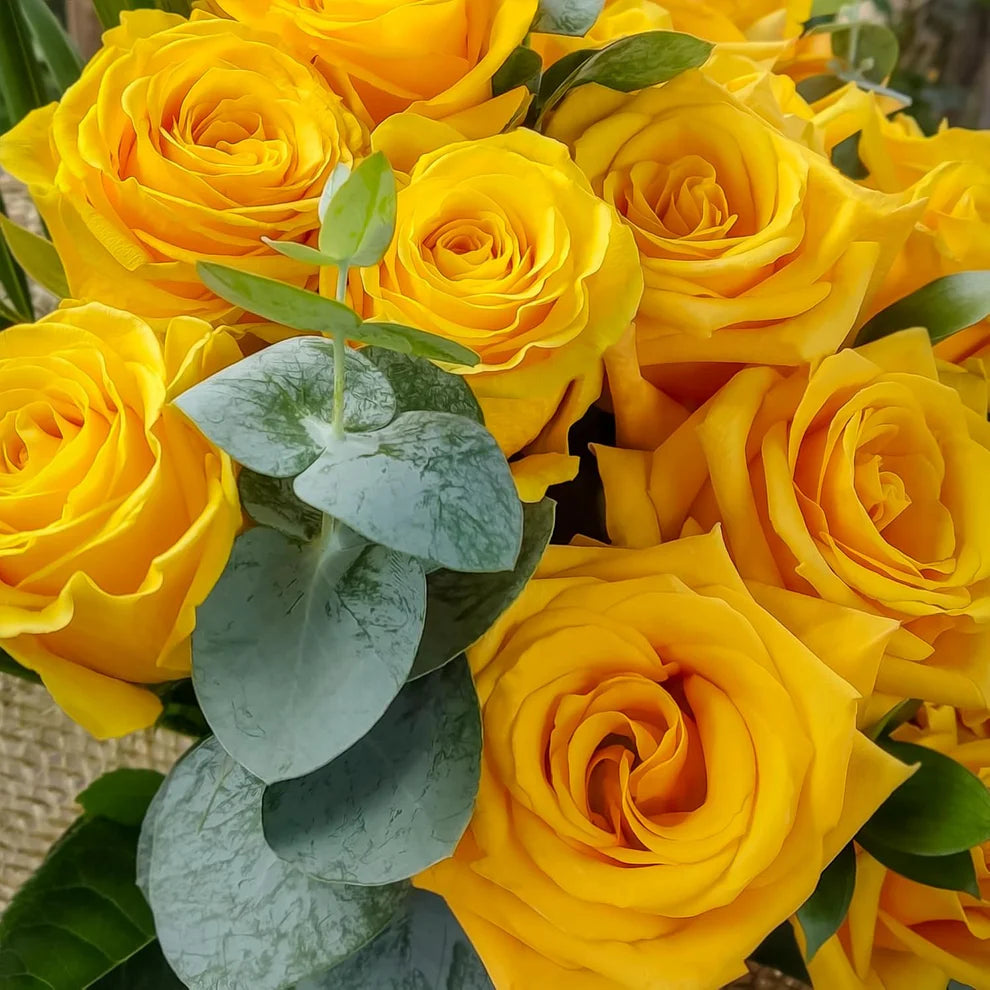 Premium Yellow Rose Bouquet