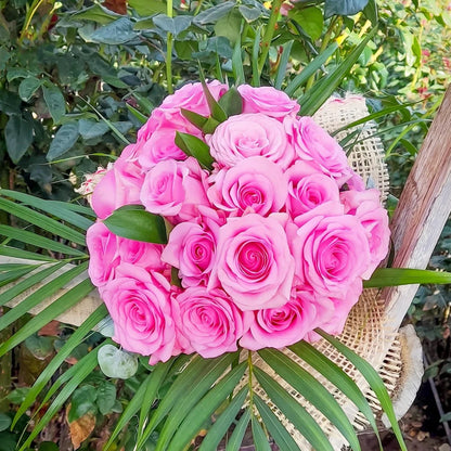 Premium Pink Rose Bouquet