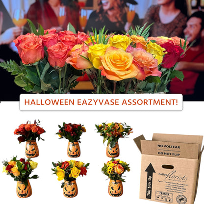 Halloween EazyVase Arrangements (Box of 6)