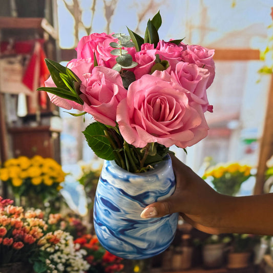 Premium Rose Arrangements with EazyVase (Box of 6 units)