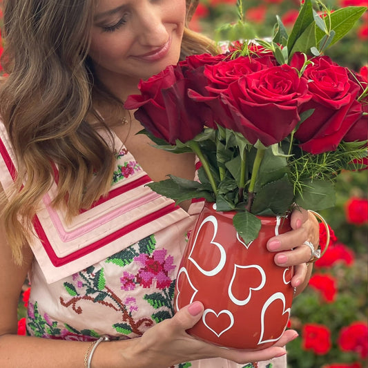 Valentines Non-Spill EazyVase Arrangements (Box of 6)