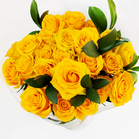 Premium Yellow Rose Bouquet